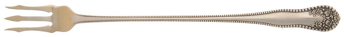 Lancaster (Sterling, 1897, No Monograms) Long Handle Olive Fork by Gorham Silver-1