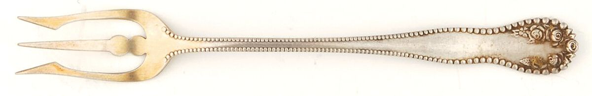 Lancaster (Sterling, 1897, No Monograms) Olive Fork by Gorham Silver-1