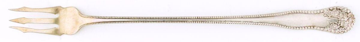 Lancaster (Sterling, 1897, No Monograms) Long Handle Olive Fork by Gorham Silver-1