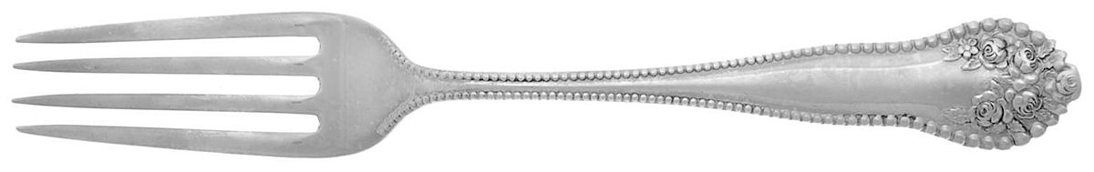 Lancaster (Sterling, 1897, No Monograms) Solid Youth Tea Fork by Gorham Silver-1