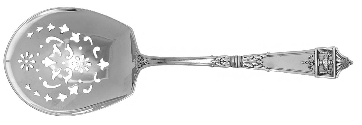 Lansdowne (Sterling, 1917) Ice Serving Spoon Large by Gorham Silver-1