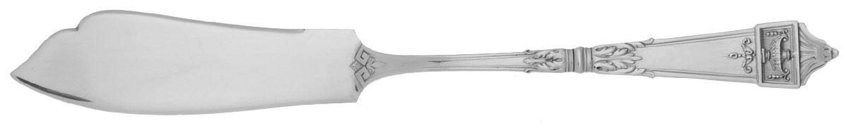 Lansdowne (Sterling, 1917) Large Flat Handle Master Butter Knife by Gorham Silver-1