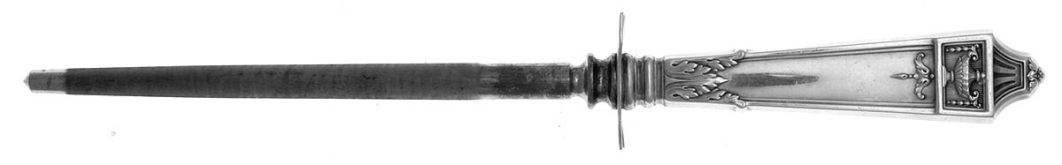 Lansdowne (Sterling, 1917) Small Steel Rod Sharpener Knife by Gorham Silver-1