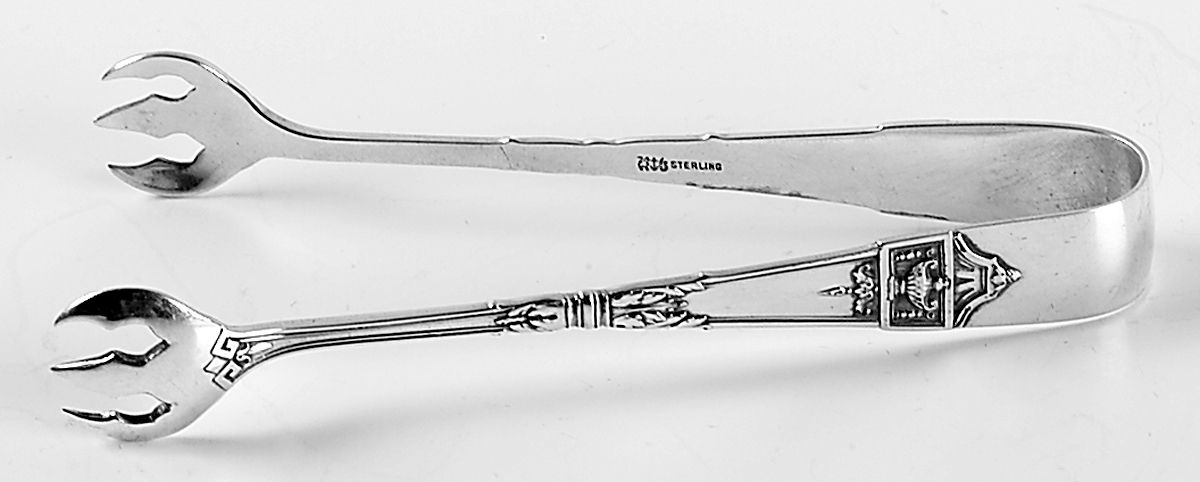 Lansdowne (Sterling, 1917) Small Sugar Tongs by Gorham Silver-1