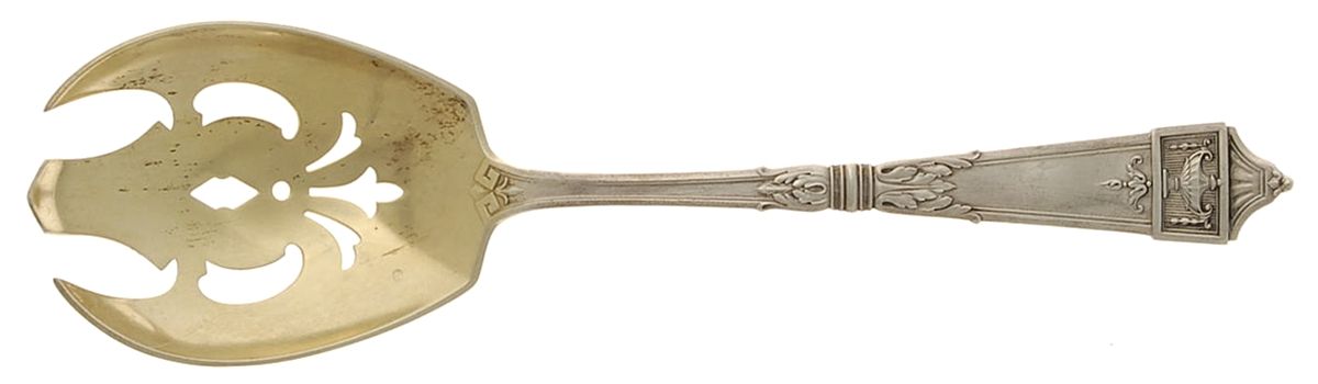 Lansdowne (Sterling, 1917) Solid Salad Serving Fork by Gorham Silver-1