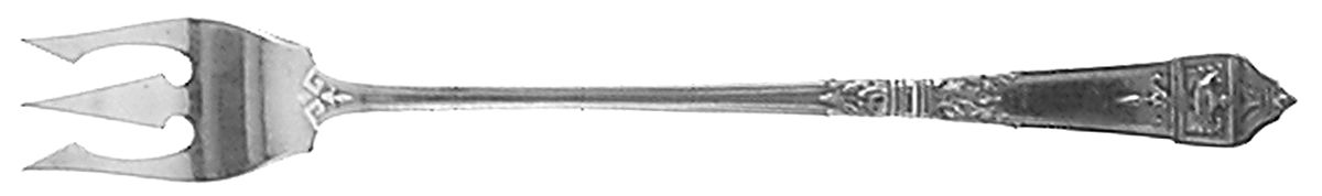 Lansdowne (Sterling, 1917) Short Handle Pickle/Olive Fork by Gorham Silver-1