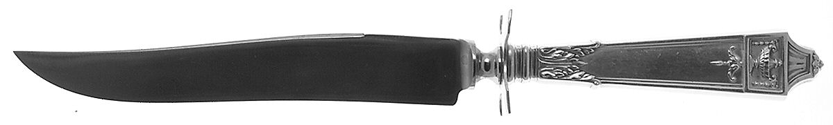 Lansdowne (Sterling, 1917) Small Steak Carving Knife with Stainless Blade by Gorham Silver-1