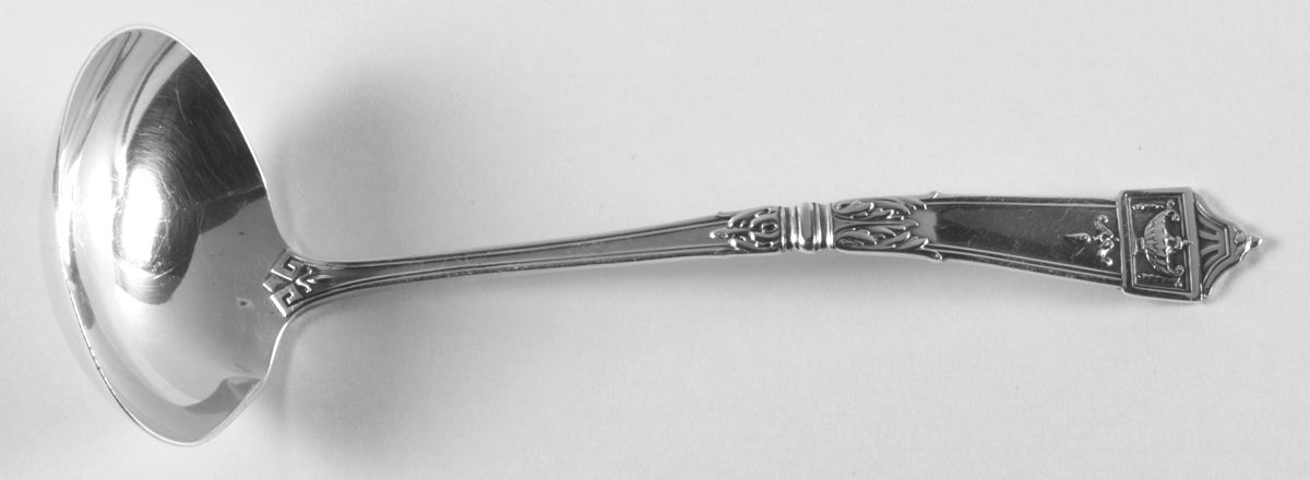 Lansdowne (Sterling, 1917) Solid Piece Cream Ladle by Gorham Silver-1