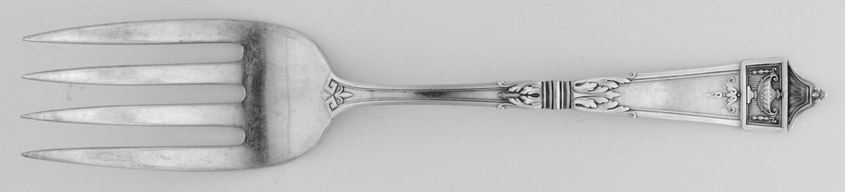 Lansdowne (Sterling, 1917) Solid Serving Fork by Gorham Silver-1