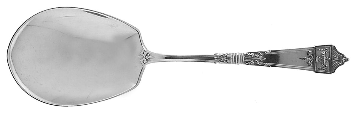 Lansdowne (Sterling, 1917) Small Solid Salad Servivng Spoon by Gorham Silver-1