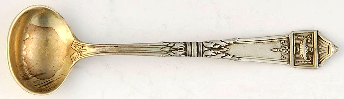 Lansdowne (Sterling, 1917) Individual Salt Spoon by Gorham Silver-1