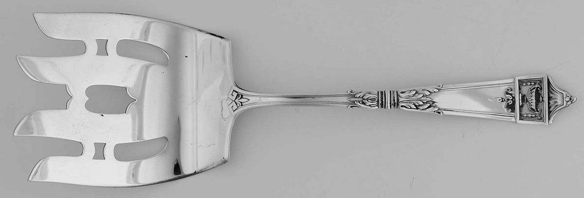 Lansdowne (Sterling, 1917) Large Solid Asparagus Serving Fork by Gorham Silver-1