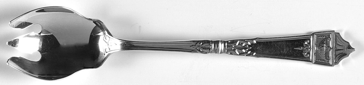 Lansdowne (Sterling, 1917) Ice Cream Fork by Gorham Silver-1
