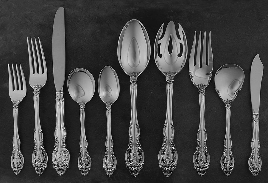 La Scala (Sterling, 1964) 45 Piece Dinner Size Starter Set by Gorham Silver-1
