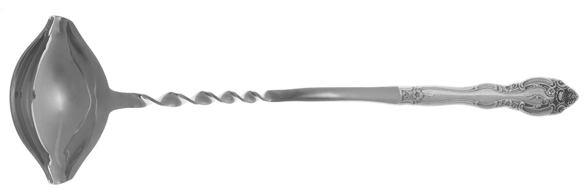 La Scala (Sterling, 1964) Punch Ladle with Stainless Bowl HC by Gorham Silver-1