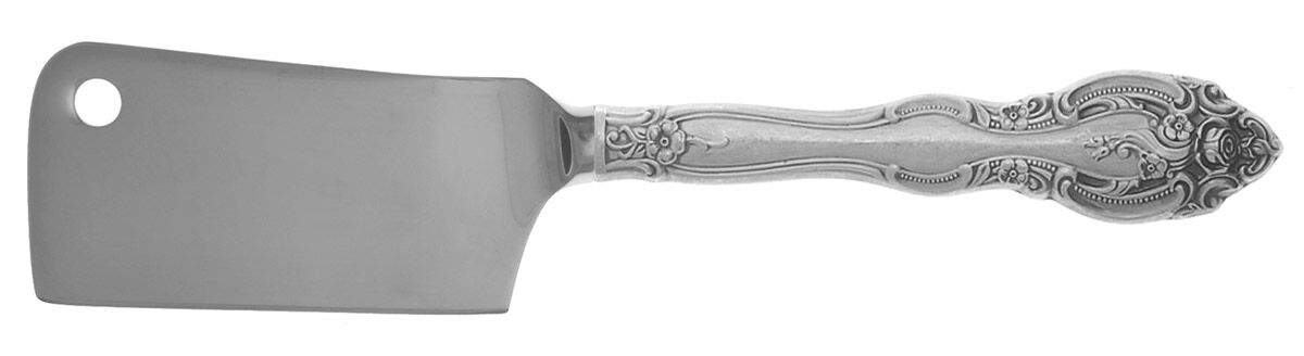 La Scala (Sterling, 1964) Cheese Cleaver with Stainless Blade HC by Gorham Silver-1