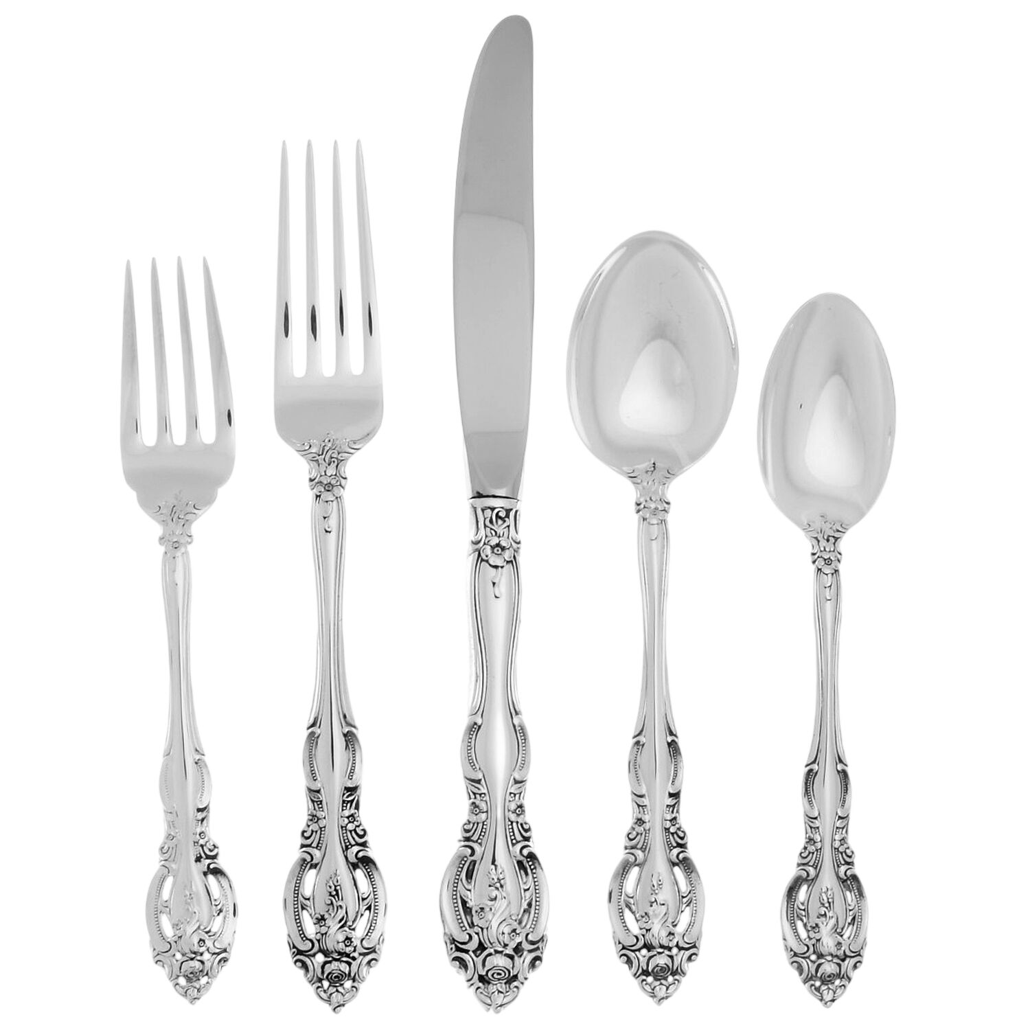 La Scala (Sterling, 1964) 40 Piece Estate Set by Gorham Silver-1