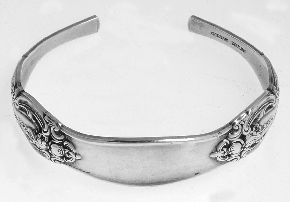 La Scala (Sterling, 1964) Sterling Bracelet by Gorham Silver-1