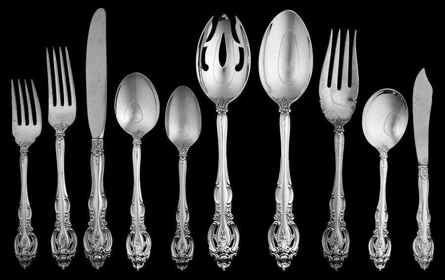 La Scala (Sterling, 1964) 45 Piece Place Size Starter Set by Gorham Silver-1