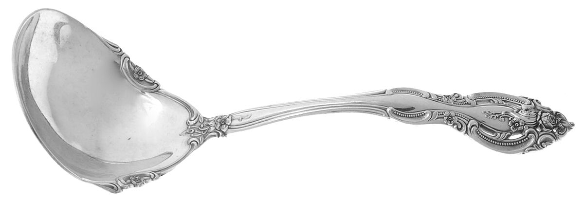 La Scala (Sterling, 1964) Solid Gravy Ladle by Gorham Silver-1