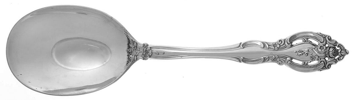 La Scala (Sterling, 1964) Solid Salad Serving Spoon by Gorham Silver-1