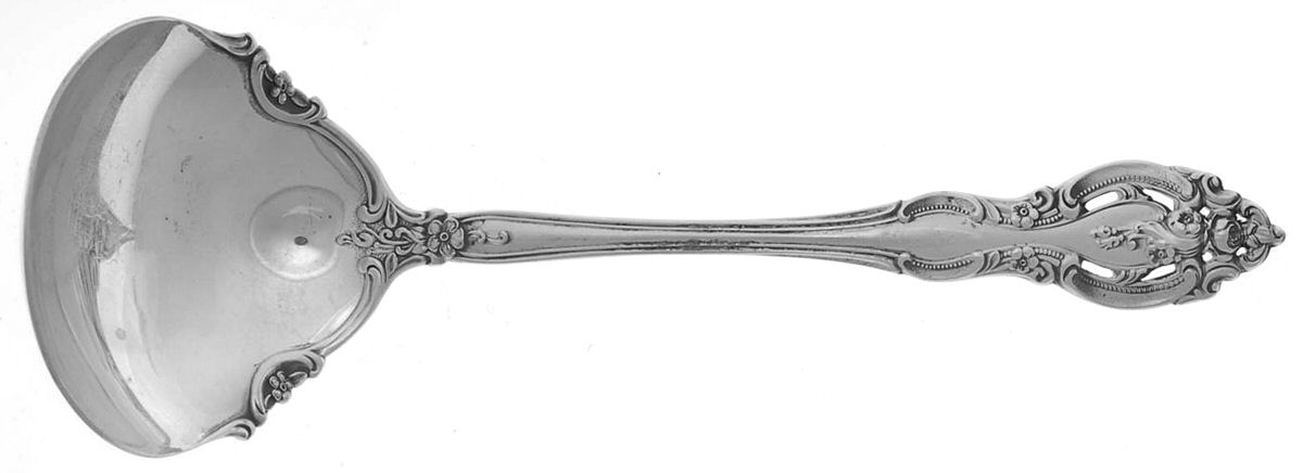 La Scala (Sterling, 1964) Solid Piece Cream Ladle by Gorham Silver-1