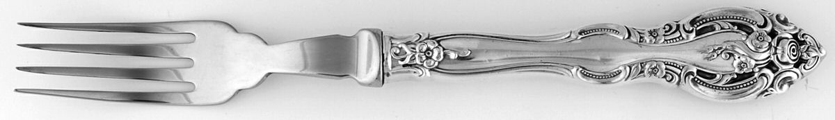 La Scala (Sterling, 1964) Individual Hollow Fish Fork, Stainless Tines by Gorham Silver-1