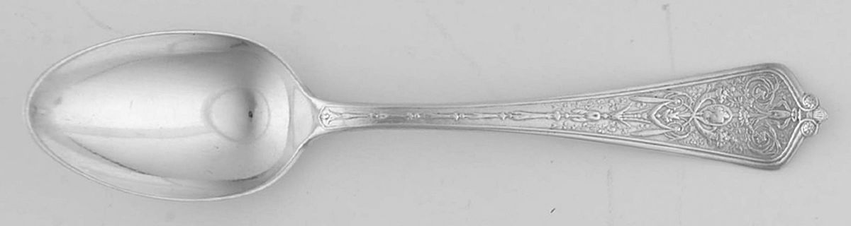 Lady Washington (Sterling, 1876) Monogram Teaspoon by Gorham Silver-1