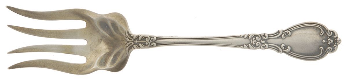 Lenox (Sterling, 1897) Medium Chipped Beef Fork by Gorham Silver-1