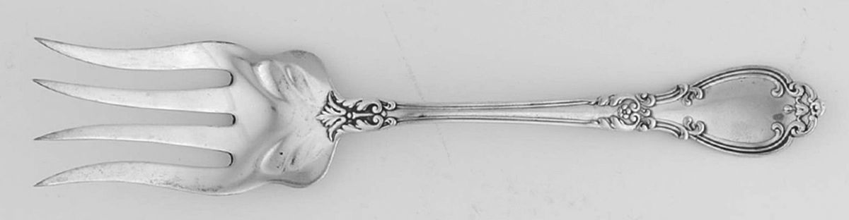 Lenox (Sterling, 1897) Medium Chipped Beef Fork by Gorham Silver-1