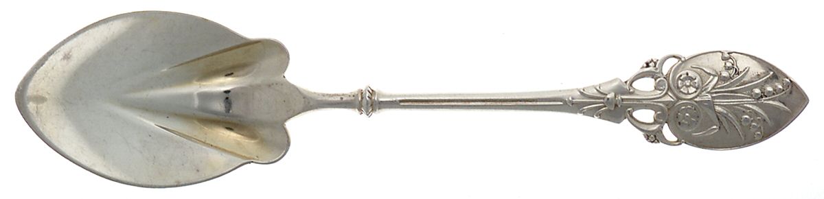 Lily (Sterling, 1870, No Monograms) Ice Cream Spoon Individual by Gorham Silver-1
