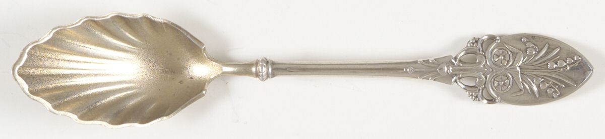 Lily (Sterling, 1870, No Monograms) Sorbet Spoon by Gorham Silver-1