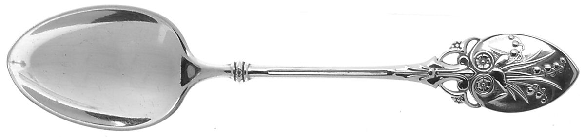 Lily (Sterling, 1870, No Monograms) Teaspoon by Gorham Silver-1