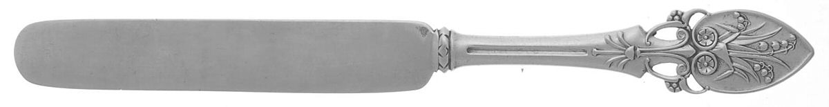 Lily (Sterling, 1870, No Monograms) Tea Knife Solid Piece by Gorham Silver-1