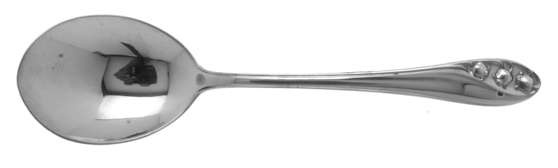 Lily of The Valley (Sterling, 1950, No Monos) Sugar Spoon by Gorham Silver-1