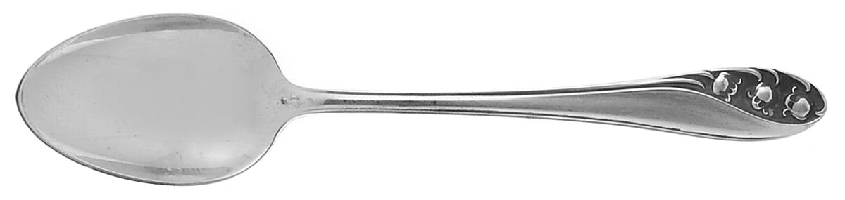 Lily of The Valley (Sterling, 1950, No Monos) Demitasse Spoon by Gorham Silver-1