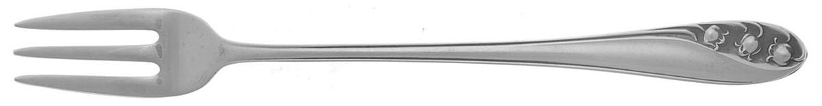 Lily of The Valley (Sterling, 1950, No Monos) Cocktail/Seafood Fork by Gorham Silver-1