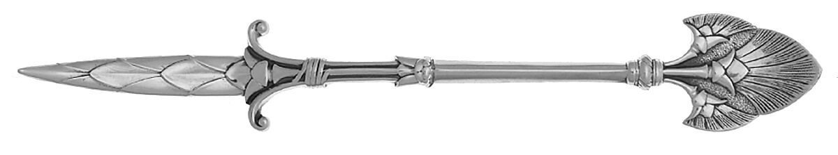 Lotus (Sterling, 1865) Solid Nut Pick by Gorham Silver-1