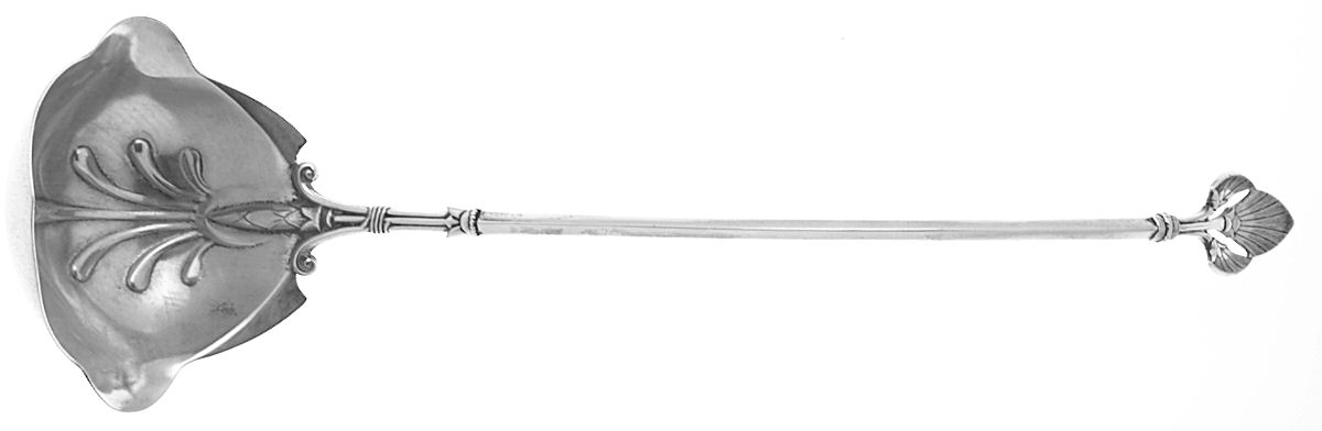 Lotus (Sterling, 1865) Small Punch Ladle, Solid Piece by Gorham Silver-1