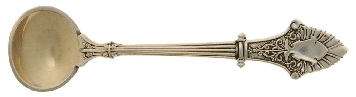 Louis XIV (Sterling, 1870) Master Salt Spoon by Gorham Silver-1