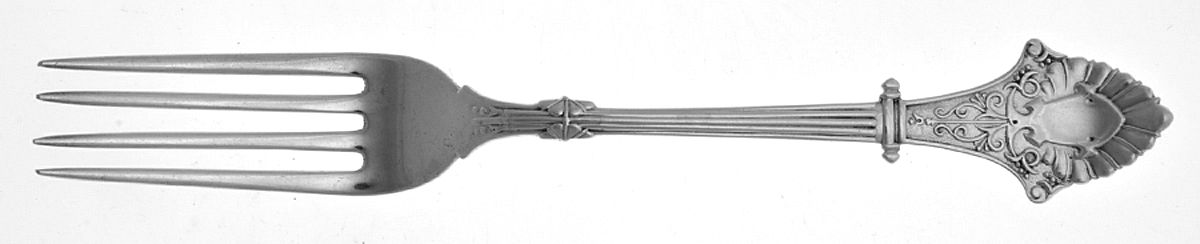 Louis XIV (Sterling, 1870) Fork by Gorham Silver-1
