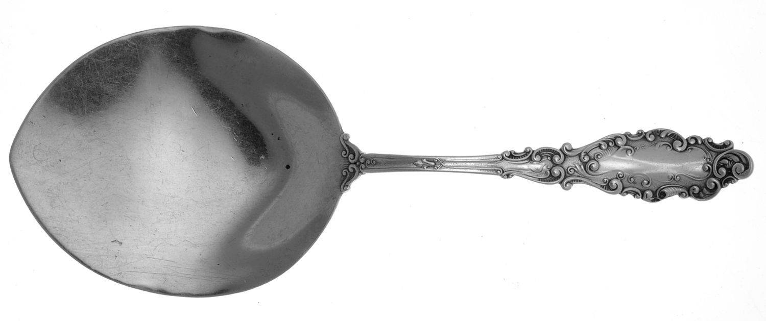 Luxembourg (Sterling, 1893) Solid Waffle Server by Gorham Silver-1