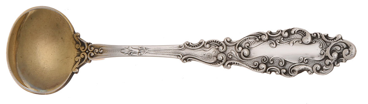 Luxembourg (Sterling, 1893) Master Salt Spoon by Gorham Silver-1