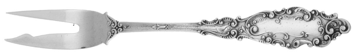 Luxembourg (Sterling, 1893) Cheese Fork by Gorham Silver-1