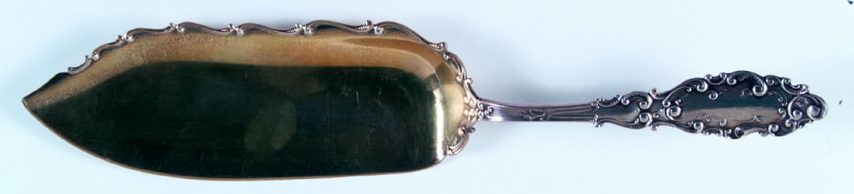 Luxembourg (Sterling, 1893) Large Solid Fish Serving Knife by Gorham Silver-1