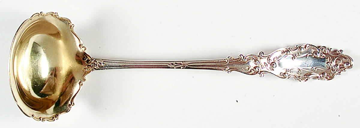 Luxembourg (Sterling, 1893) Large Solid Soup Ladle by Gorham Silver-1