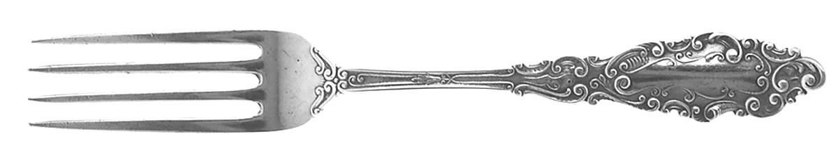 Luxembourg (Sterling, 1893) Solid Youth Tea Fork by Gorham Silver-1