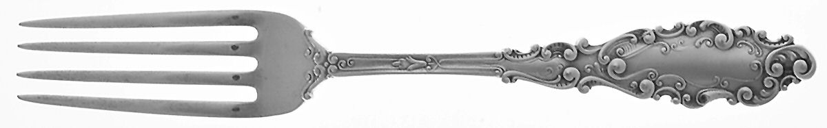 Luxembourg (Sterling, 1893) Fork by Gorham Silver-1