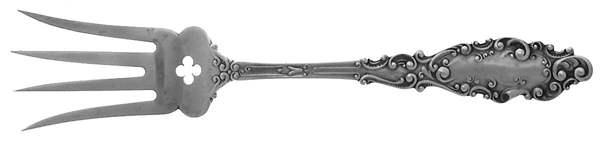 Luxembourg (Sterling, 1893) Medium Chipped Beef Fork by Gorham Silver-1
