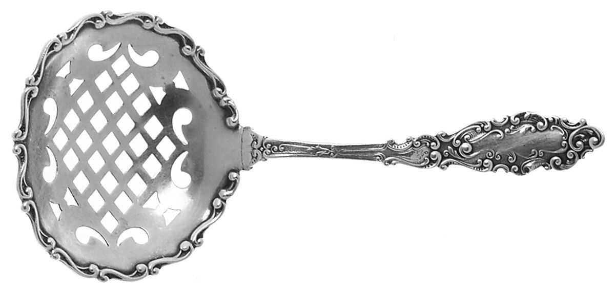 Luxembourg (Sterling, 1893) Solid Bon Bon Spoon by Gorham Silver-1